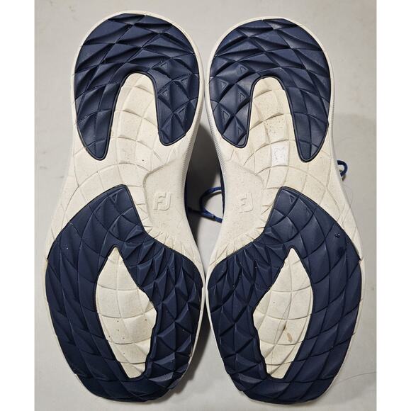 FootJoy Flex XP Golf Shoes Men’s Size 10.5 Blue Spikeless Waterproof Athletic Sn main image 11